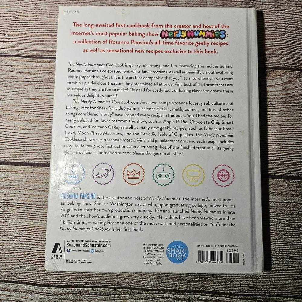 The Nerdy Nummies Cookbook: Sweet Treats for the Geek in All of Us